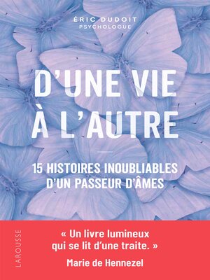 cover image of D'une vie à l'autre